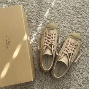 [Almost New] Studio Nicholson Canvas Shoes Sand